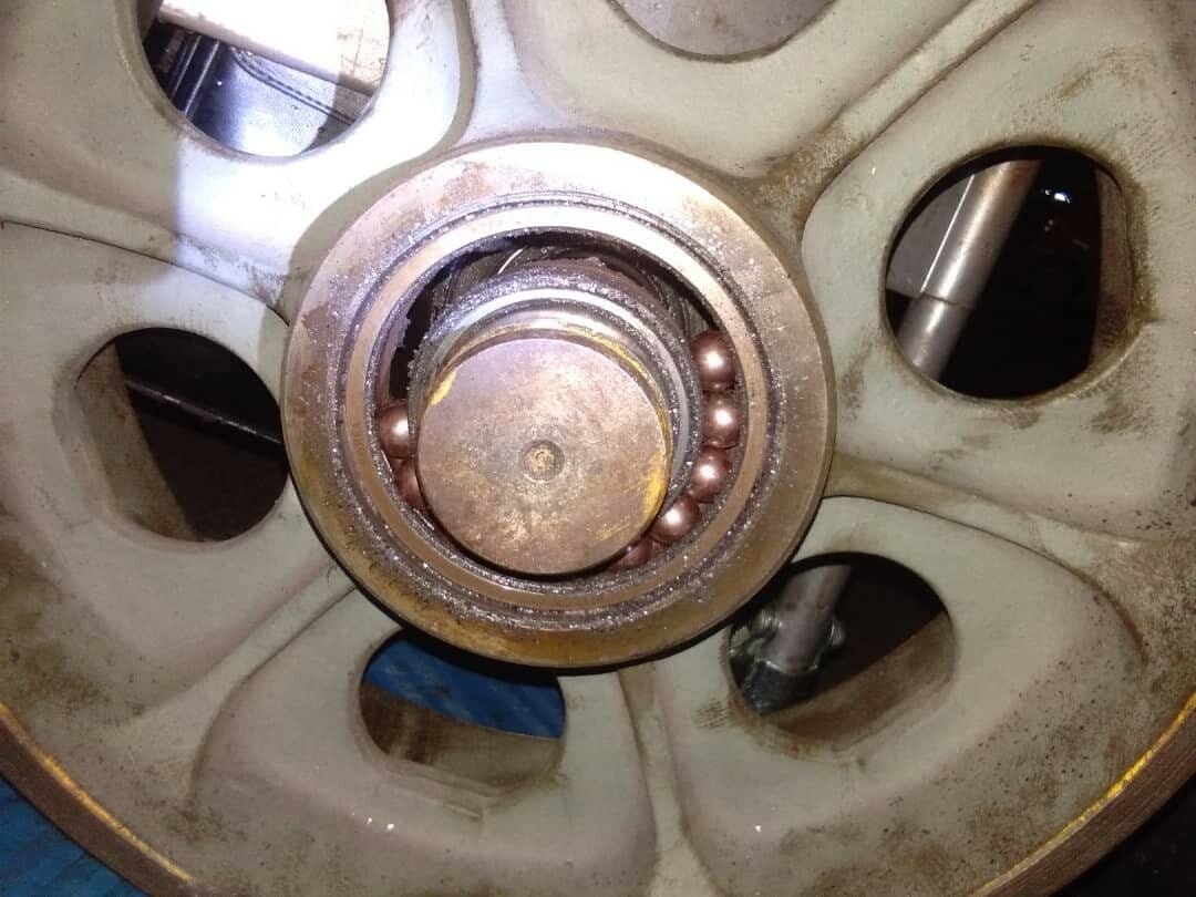 sheave bearing replacement